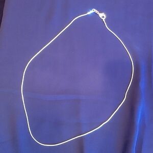 18" Sterling silver marked 925 snake chain